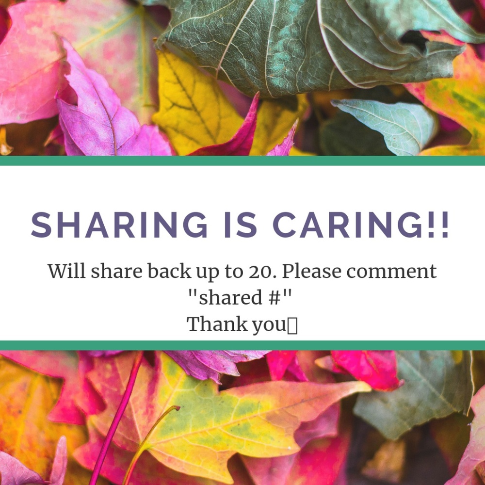 Shares!! I share back!!